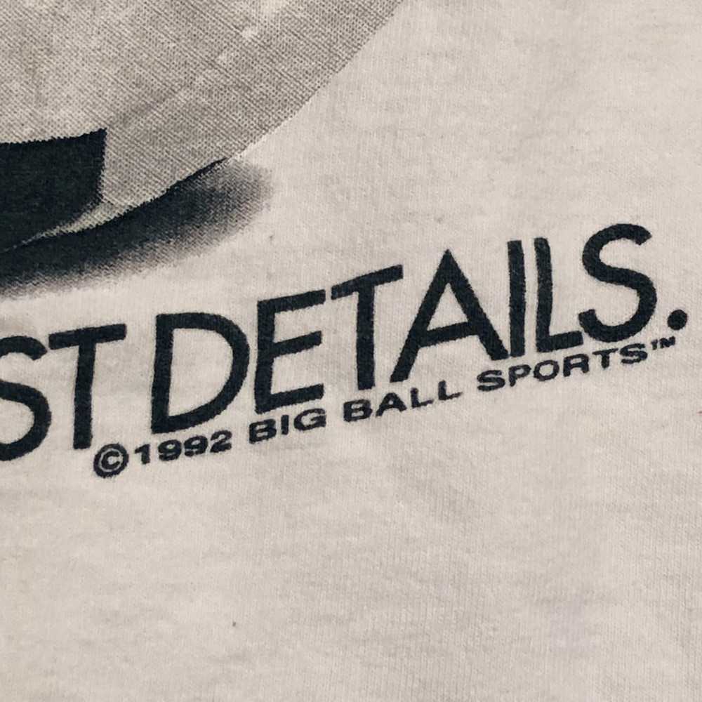 Vintage 1992 Soccer Big Ball Sports Tee - image 3