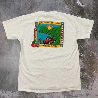 90s Kahakuloa Hawaii Vacation T Shirt! Size Large.