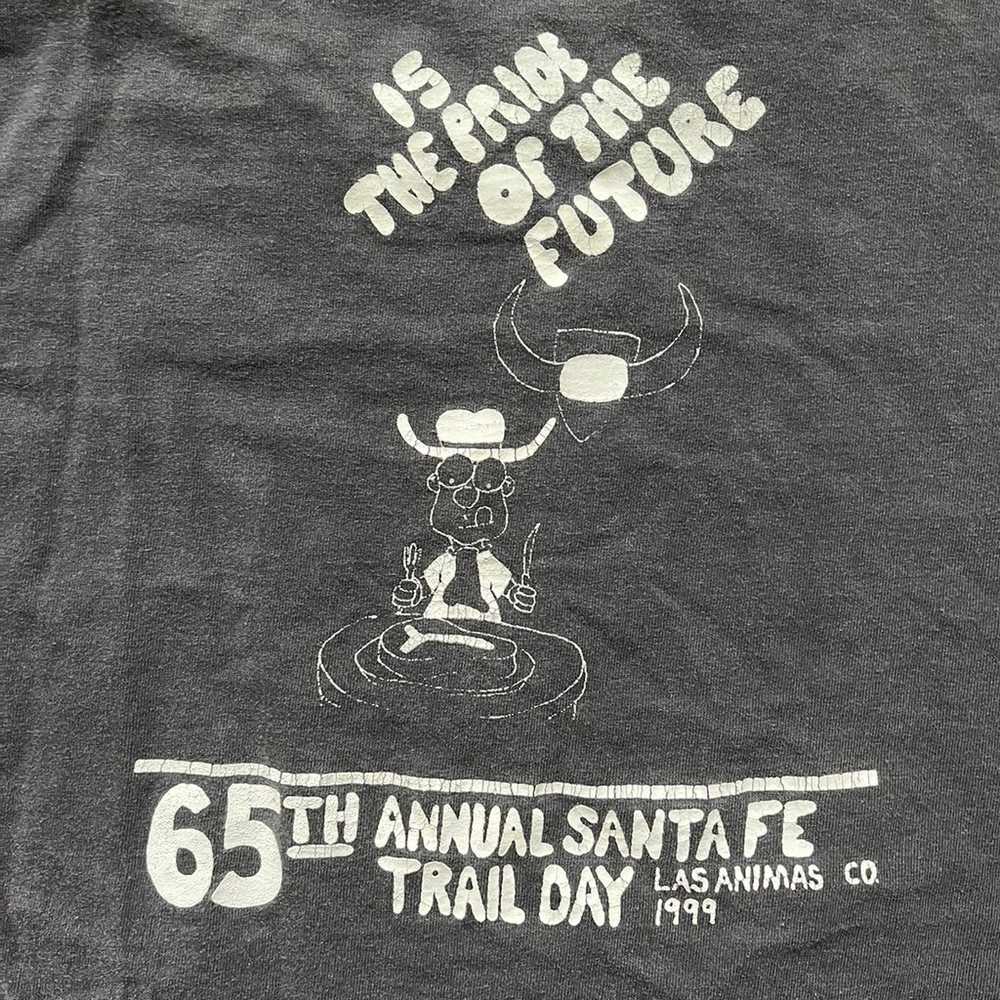 Vintage 1999 Santa Fe Trail Day Tee - image 5