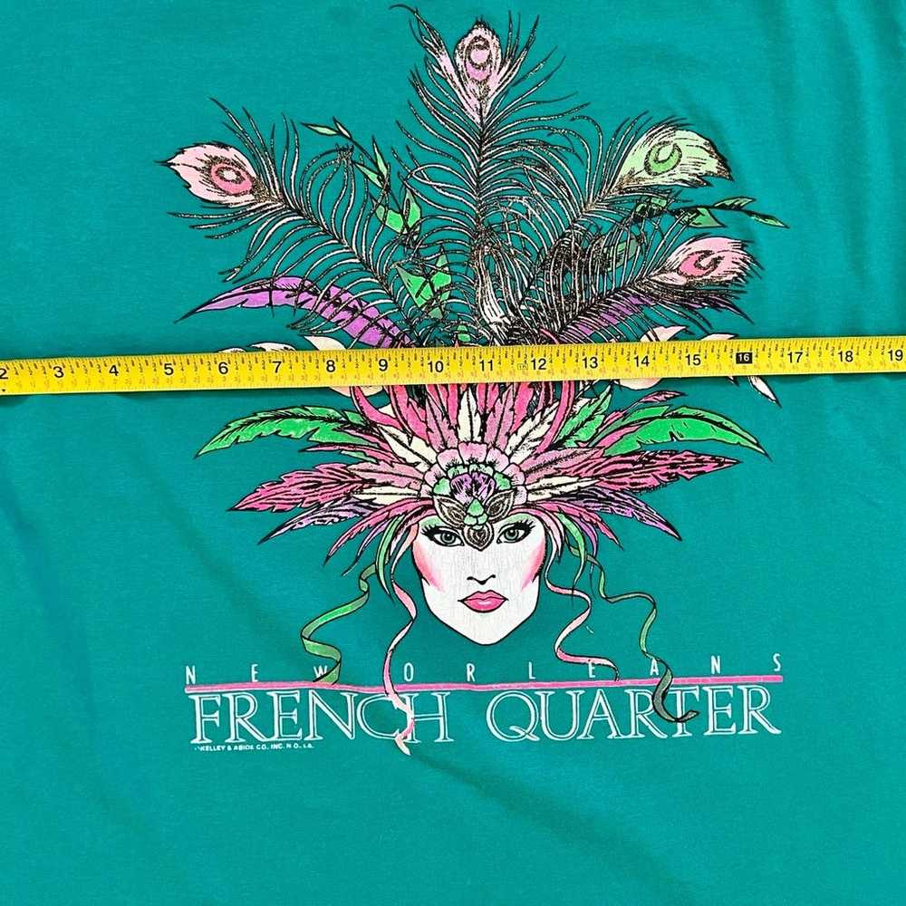Vintage Early 90s New Orleans Mardi Gras Woman Fr… - image 11