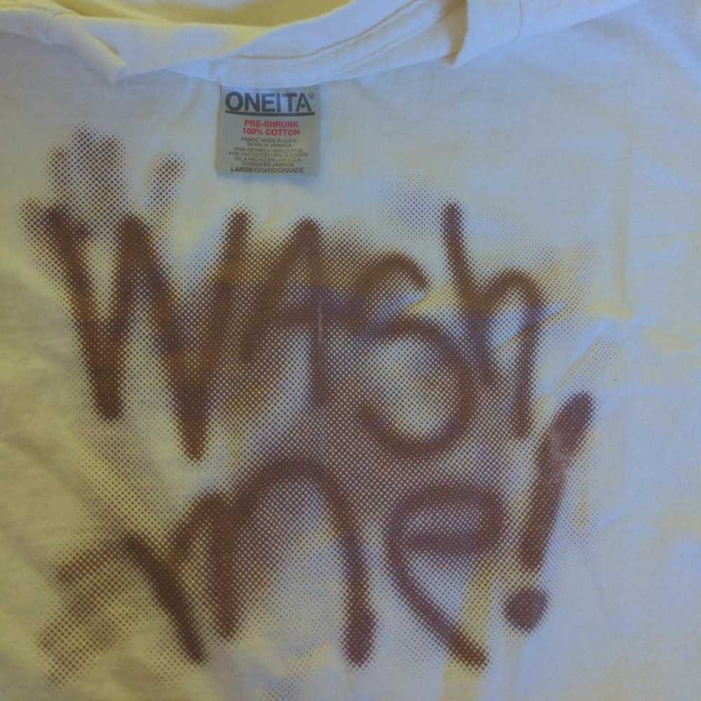 Vintage 90's Wash Me Graffiti Graphic T-shirt - image 4