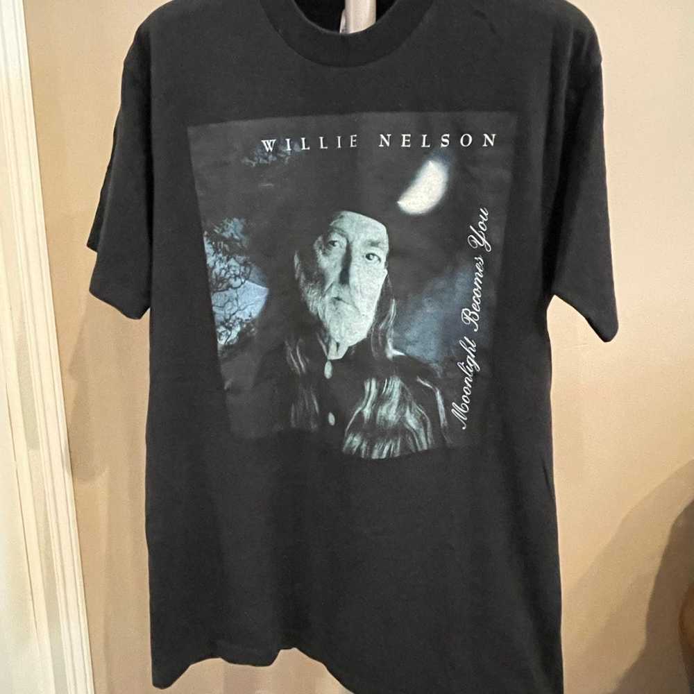 Vtg 90's Willie Nelson Moonlight Becomes You Sing… - image 2