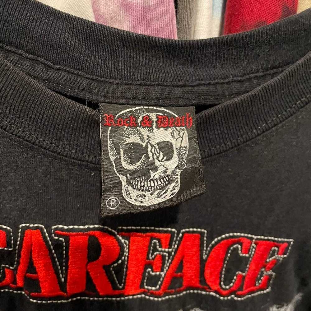 Vintage Scarface Shirt Rock and Death - image 2
