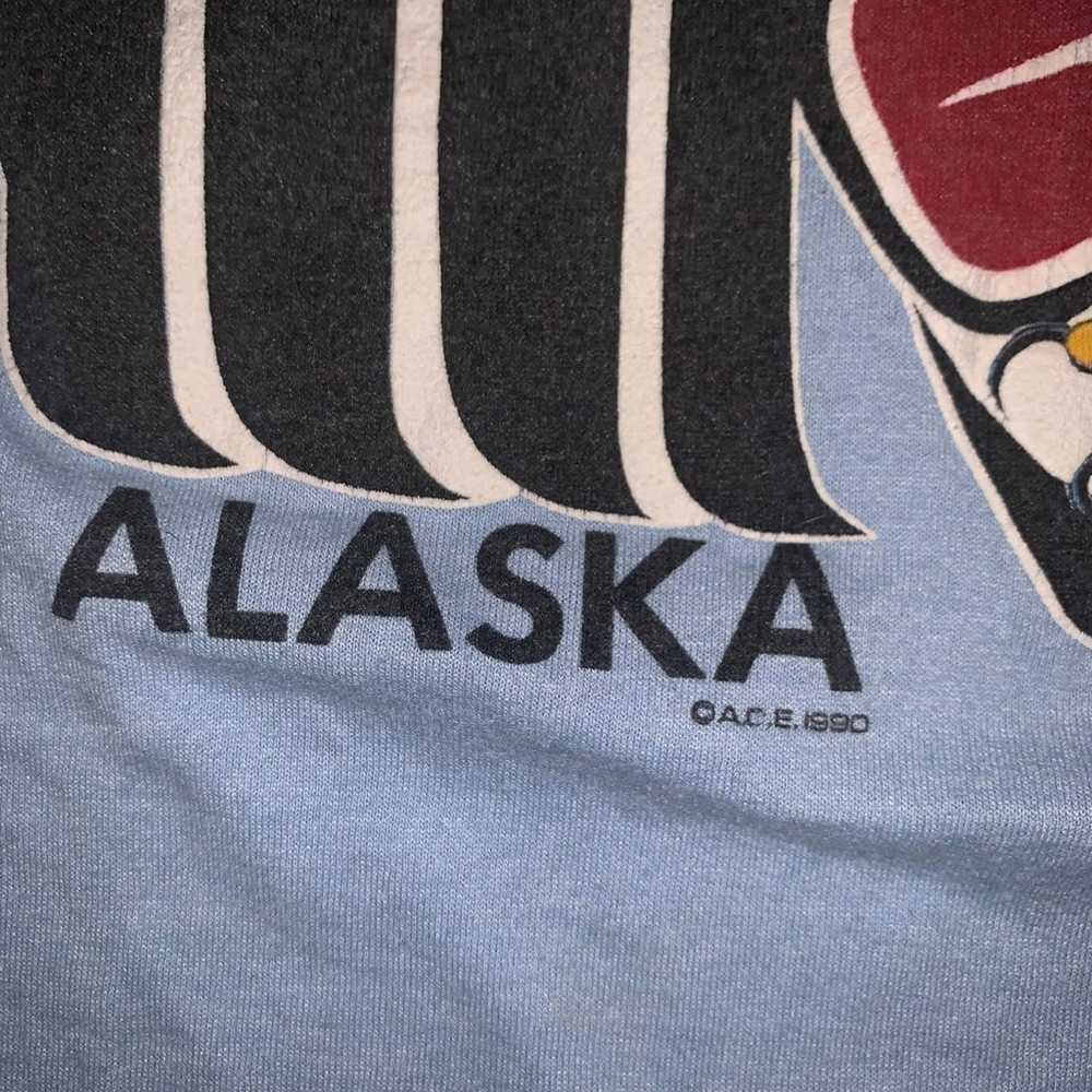 Vintage Alaska Tee 90s - image 4