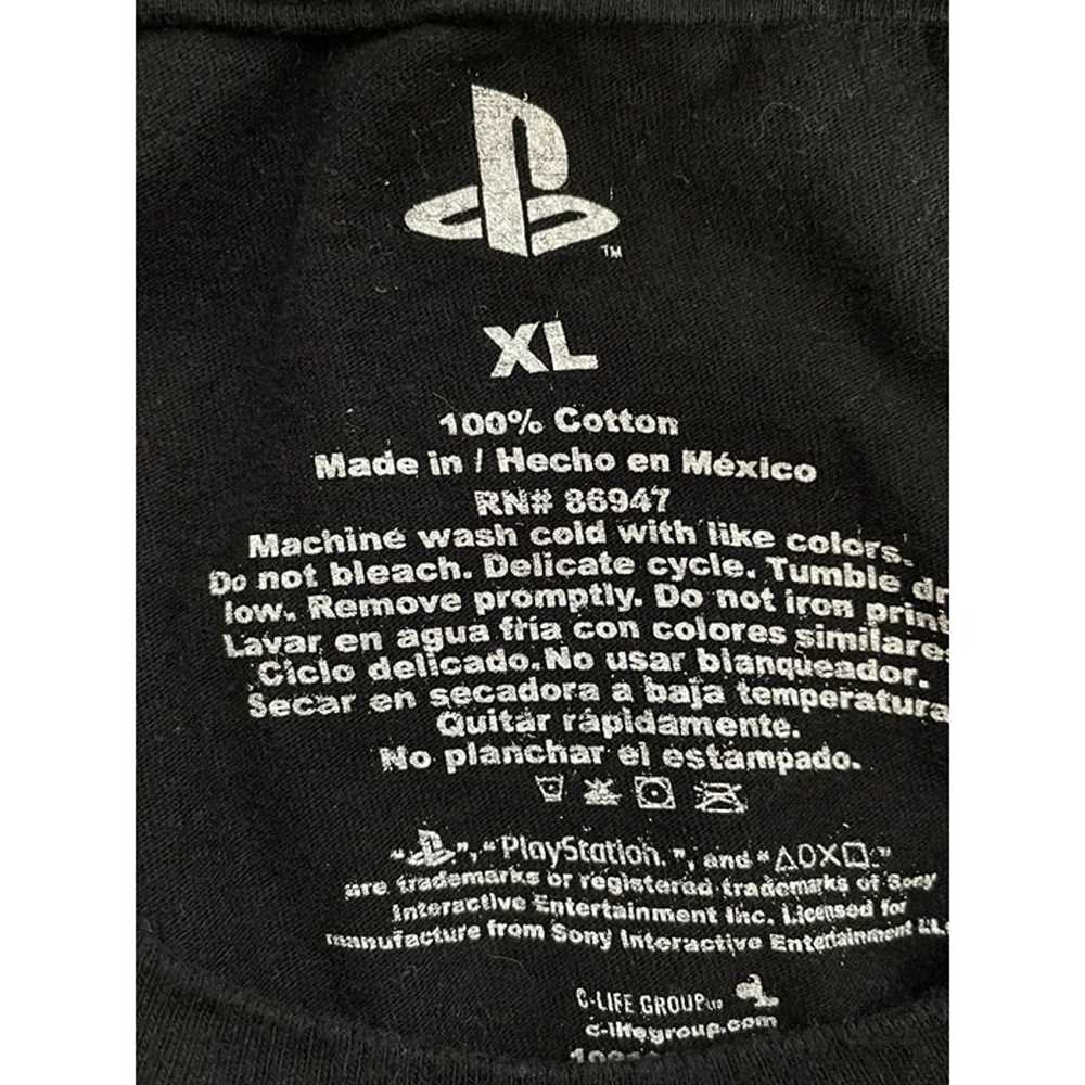 Sony Playstation 1994 Logo Black T Shirt Men's XL - image 9