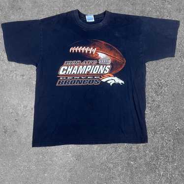 Vintage 1998 Denver Broncos Logo Mens XL T-Shirt … - image 1