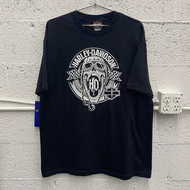 Easyriders Skull Vintage Outlaw Biker T-Shirt