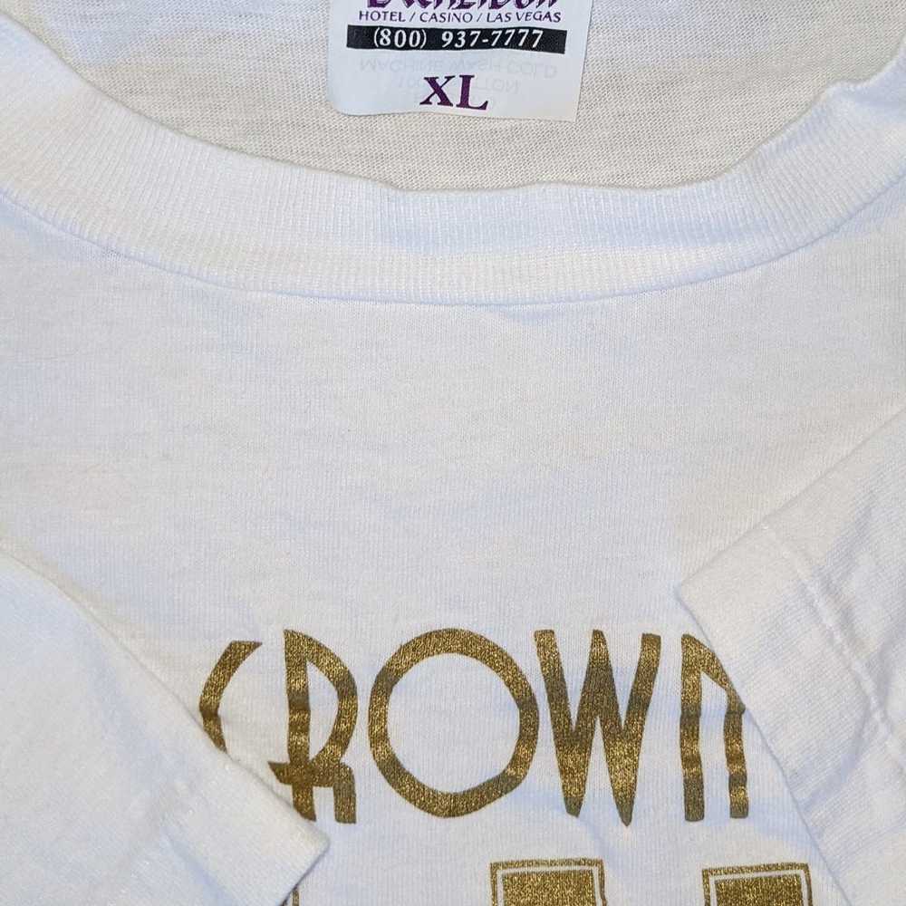 Vintage Crown Club Excalibur Las Vegas t-shirt - image 4