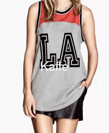 H&M H&M Premium Collection LA Text Tank Top