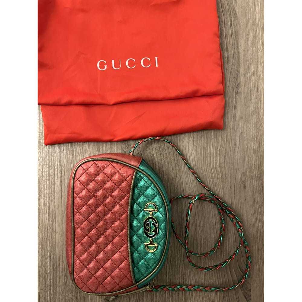 Gucci Laminated leather handbag - image 6