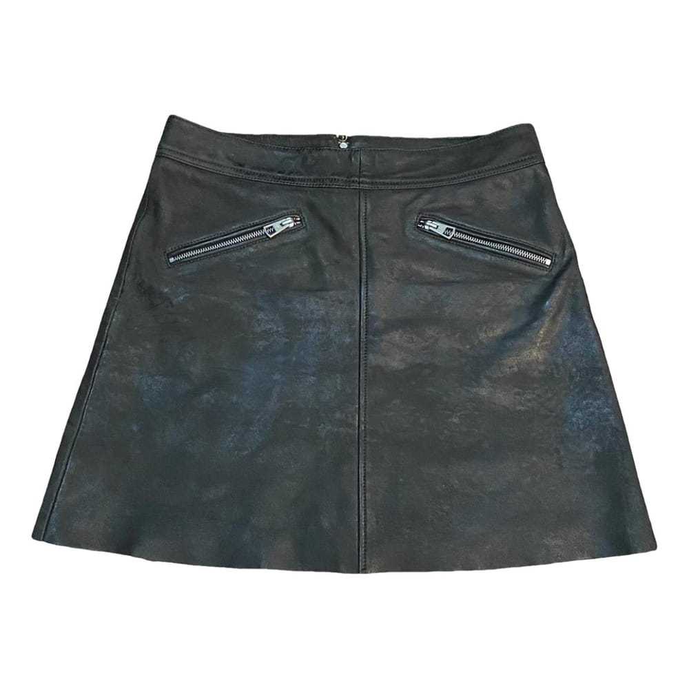 Marc O'Polo Leather mini skirt - image 1