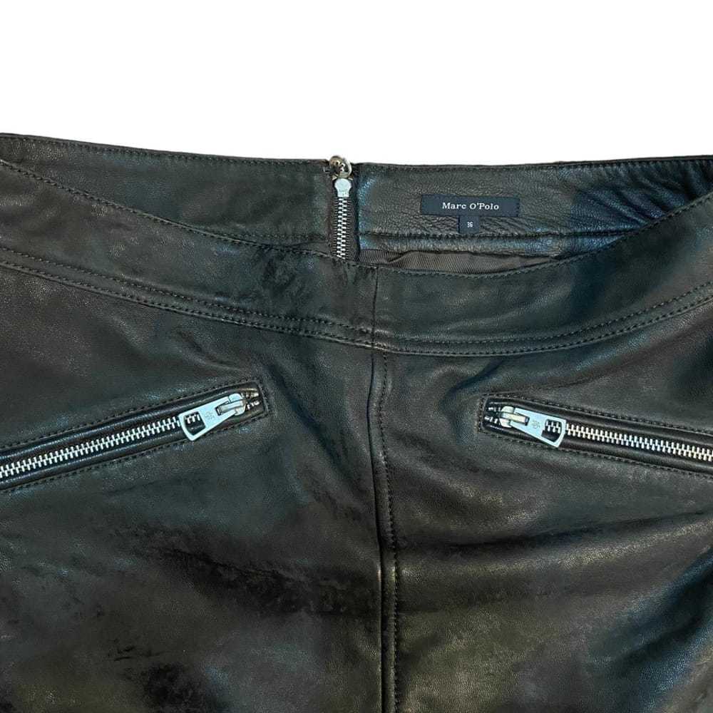 Marc O'Polo Leather mini skirt - image 2