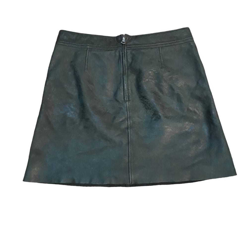 Marc O'Polo Leather mini skirt - image 3
