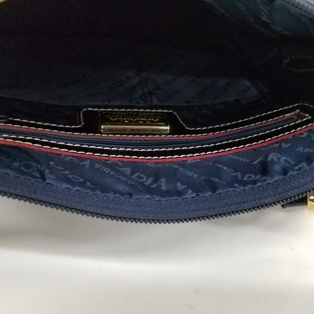 Arcadia Navy Blue Patent Leather Crossbody Bag - image 3