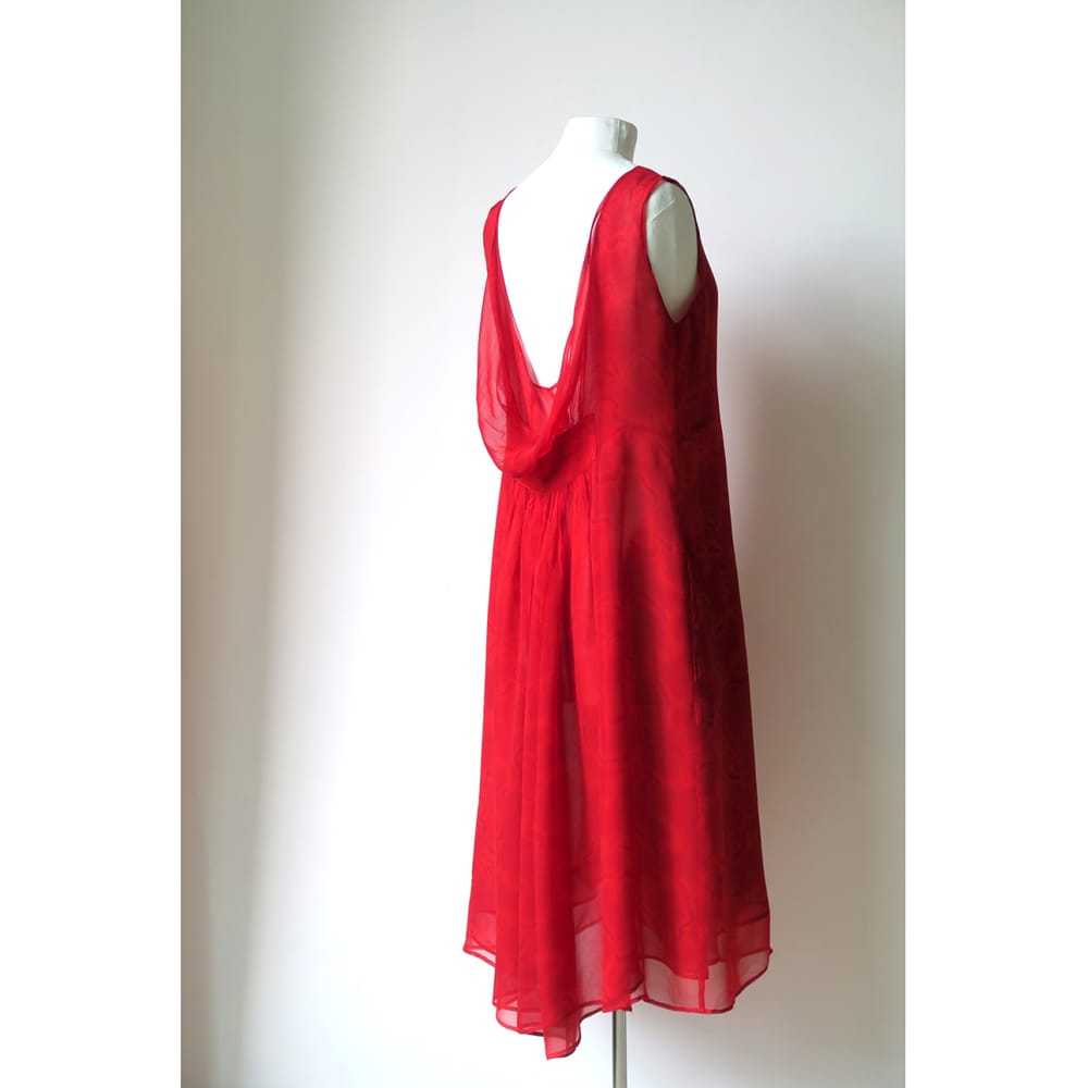 Yohji Yamamoto Silk mid-length dress - image 2