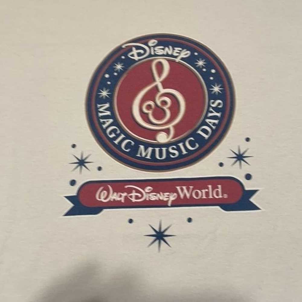Vintage Walt Disney world magic music days t shir… - image 2