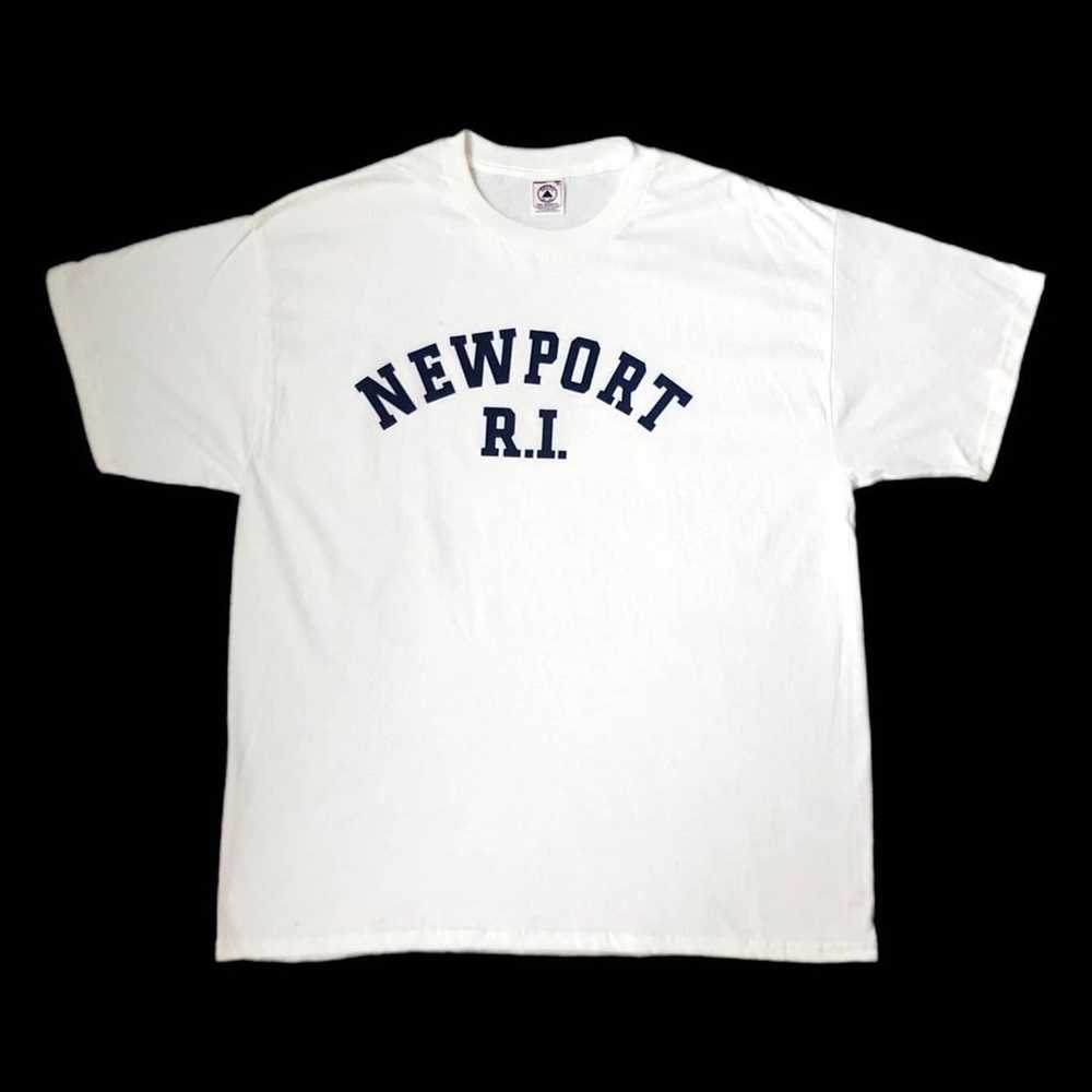 Vintage Newport Rhode Island Spellout T-Shirt (XL) - image 1