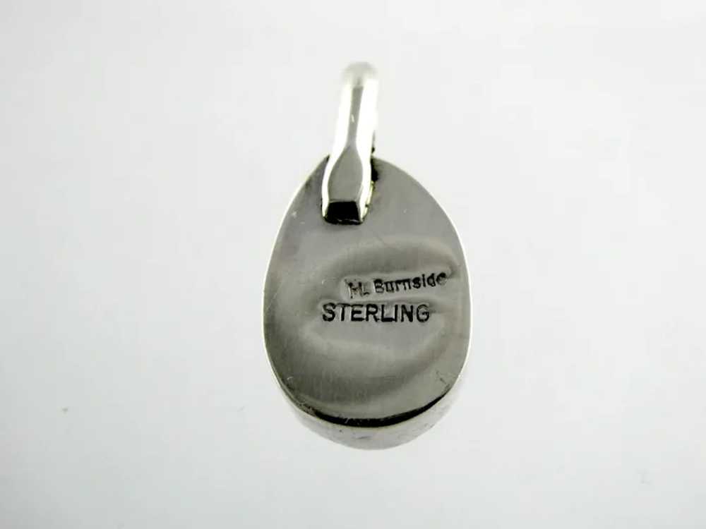 Native American Navajo M Burnside Sterling Silver… - image 7