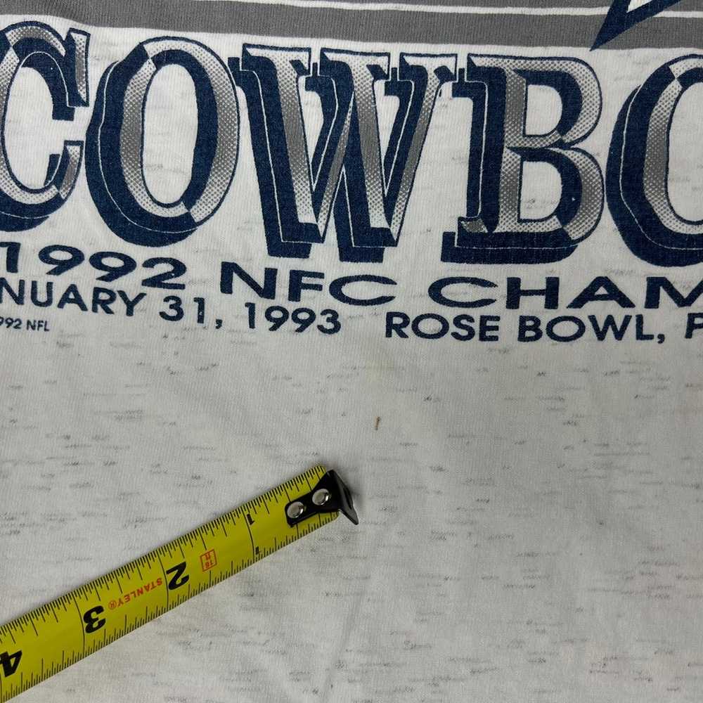 Vintage 1992 NFC Champions Dallas Cowboys Superbo… - image 5