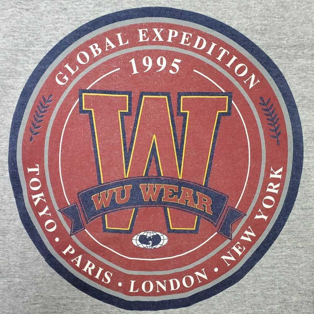 Vintage 90s Wu Wear T-Shirt Wu-Tang Rap Tee Made … - image 2
