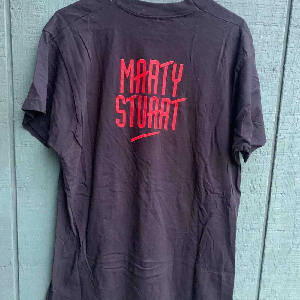 Vintage 90s Marty Stuart Tshirt - image 5