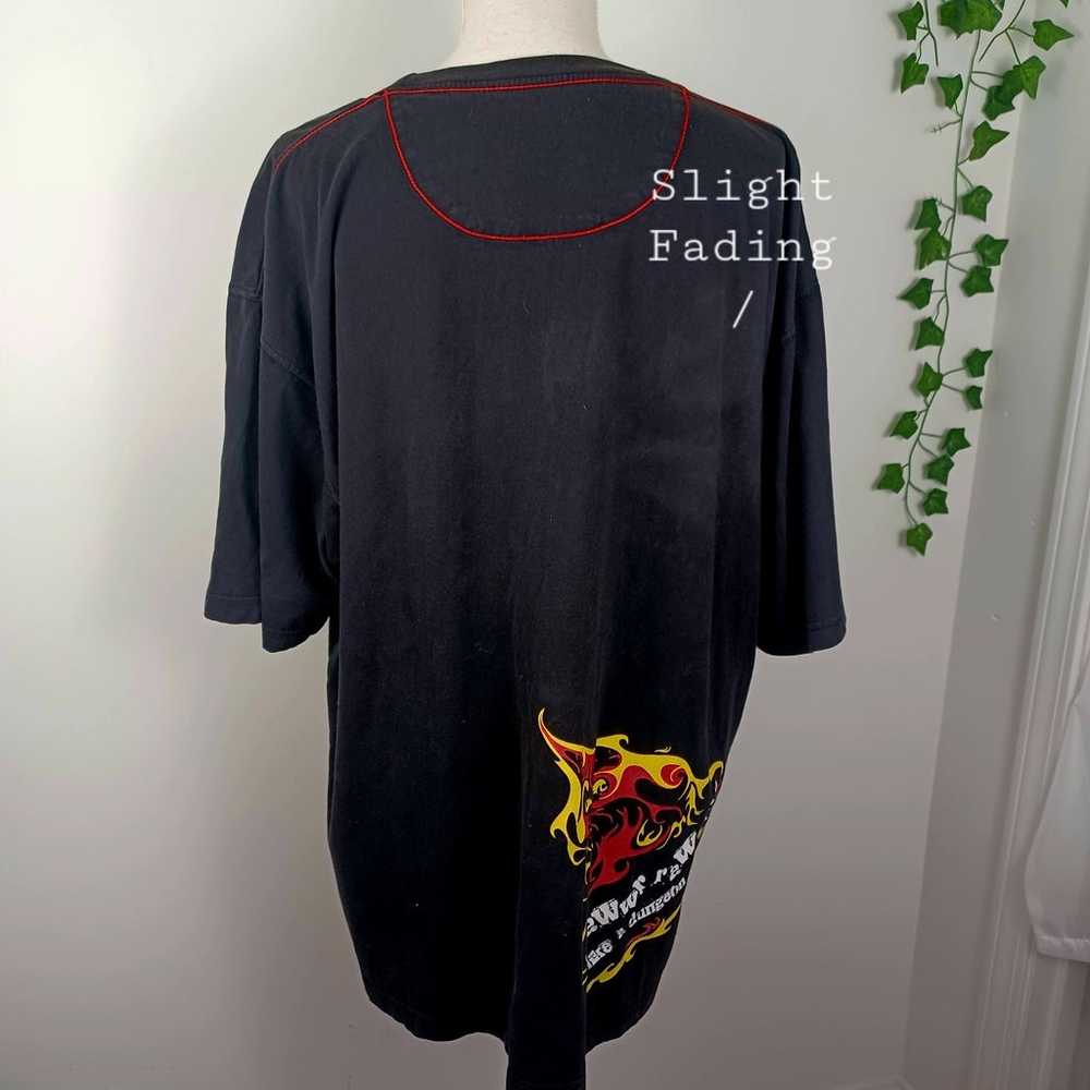 90s Parish Dragon Face T-Shirt Mens 2XL -Dungeon … - image 4