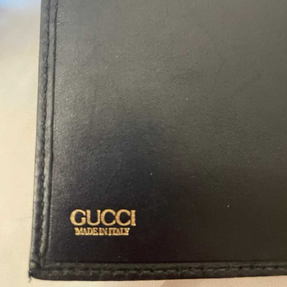 Vintage Gucci GG Monogram Leather and Canvas Wall… - image 6