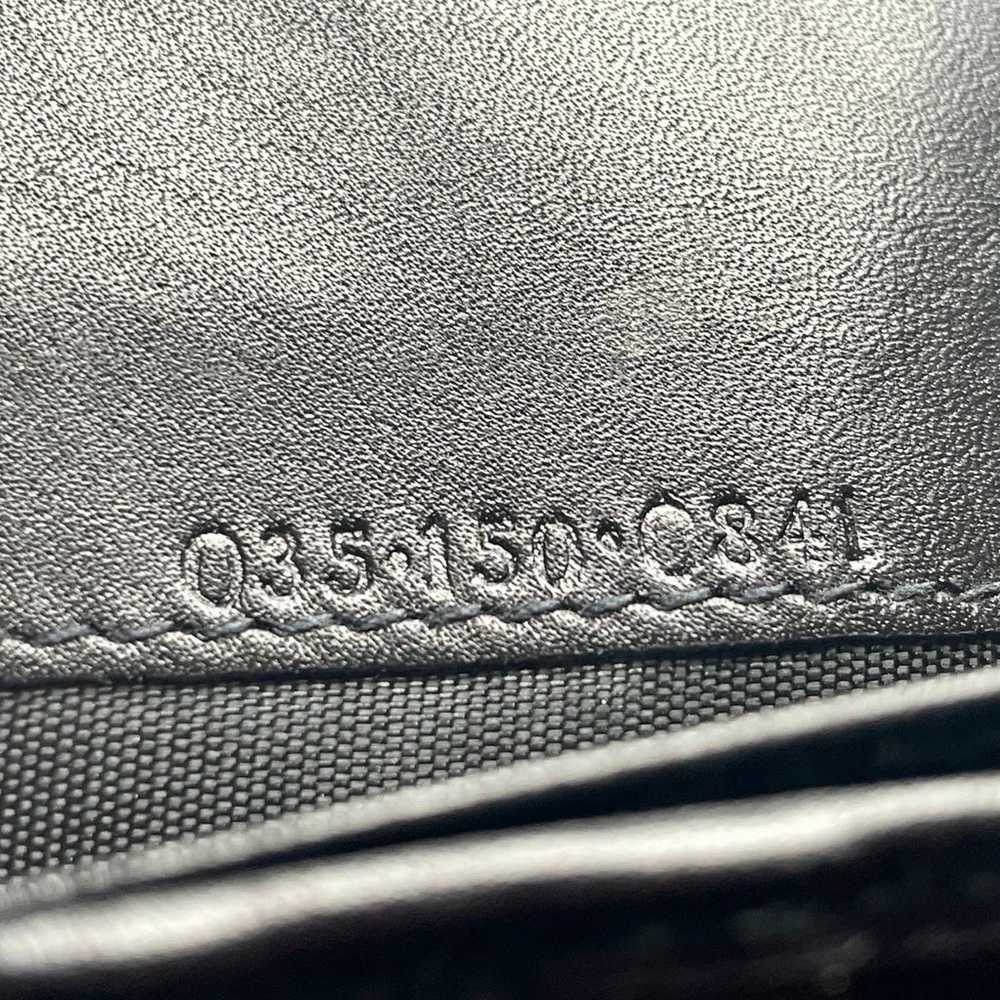 Vintage Gucci GG Monogram Leather and Canvas Wall… - image 9