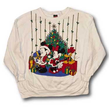 Disney Disney Mickey Unlimited 90s Christmas Whit… - image 1