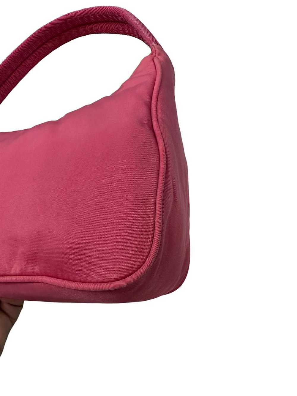 Prada AUTHENTIC VINTAGE PRADA PINK NYLON HOBO BAG - image 5