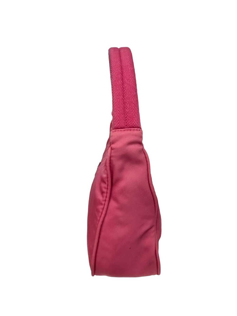 Prada AUTHENTIC VINTAGE PRADA PINK NYLON HOBO BAG - image 9