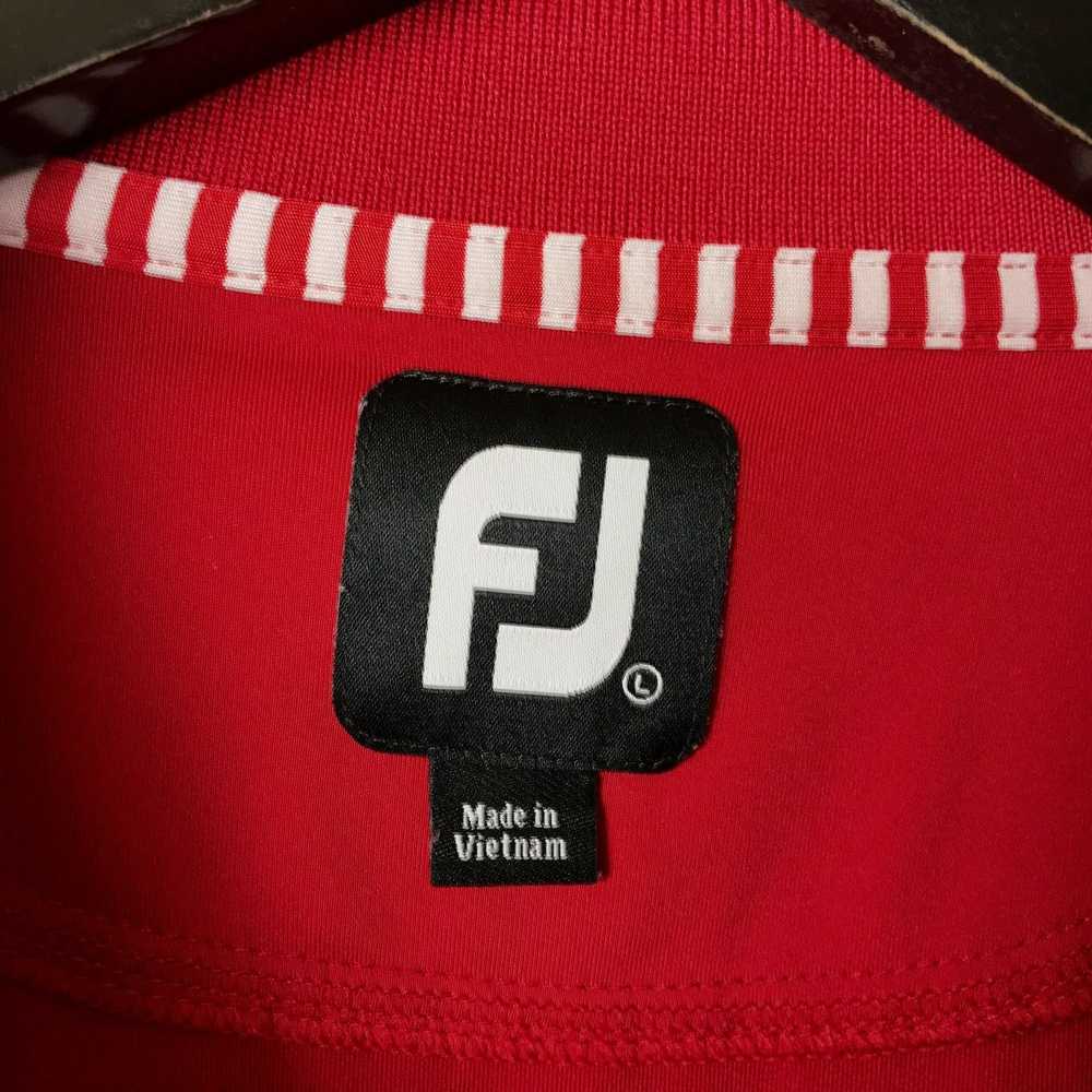 Footjoy × Streetwear Footjoy Polo Shirt Adult Red… - image 4