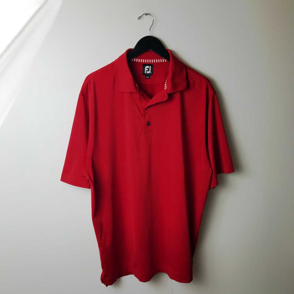 Footjoy × Streetwear Footjoy Polo Shirt Adult Red… - image 7