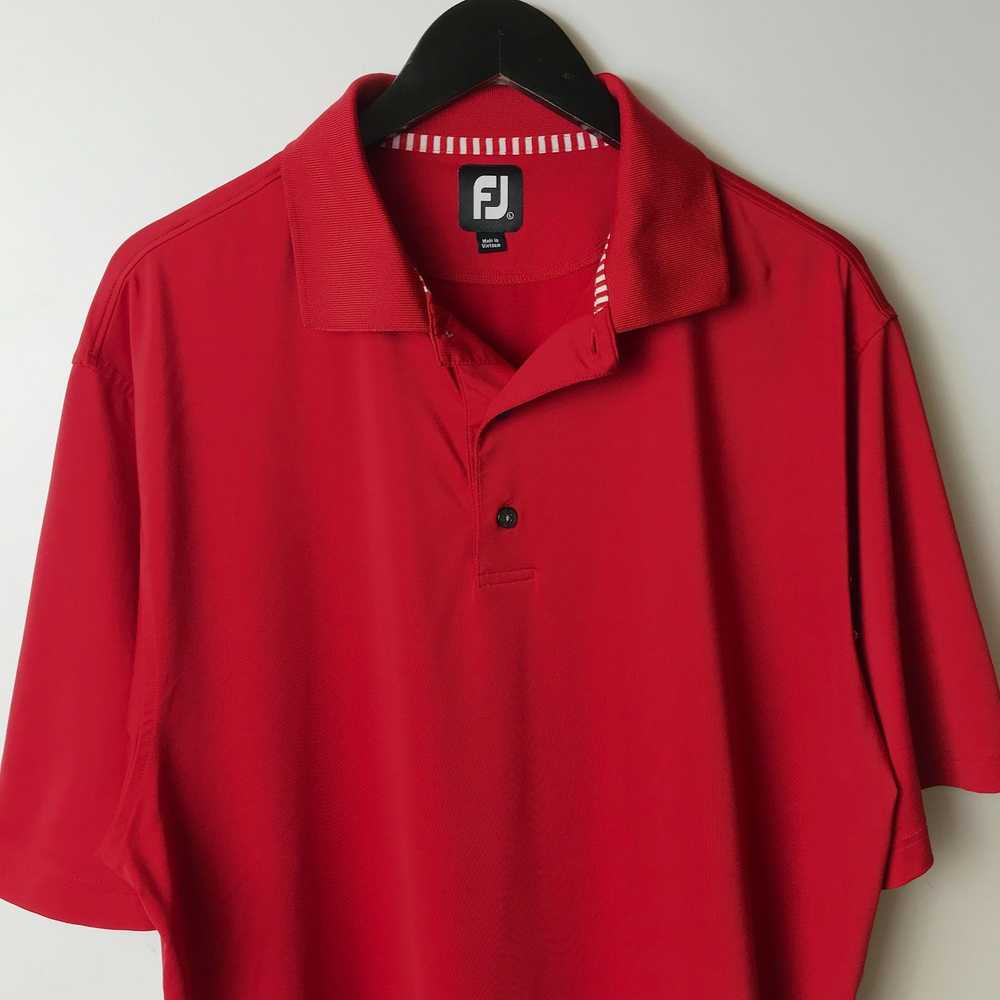 Footjoy × Streetwear Footjoy Polo Shirt Adult Red… - image 8