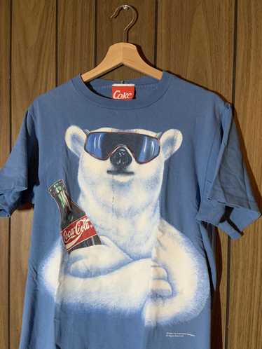 Vintage Vintage Coke Polar Bear T Shirt