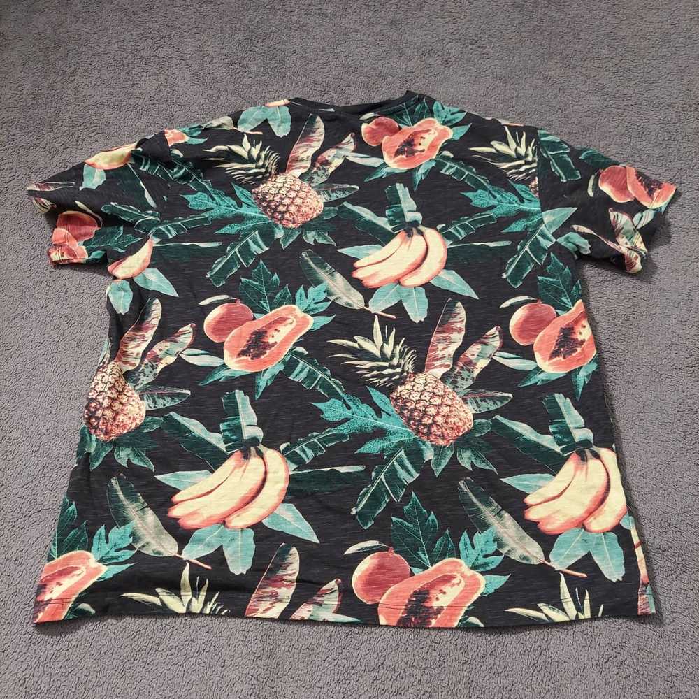 H&M H&M Shirt Mens Large SS AOP Fruit Banana Pine… - image 2