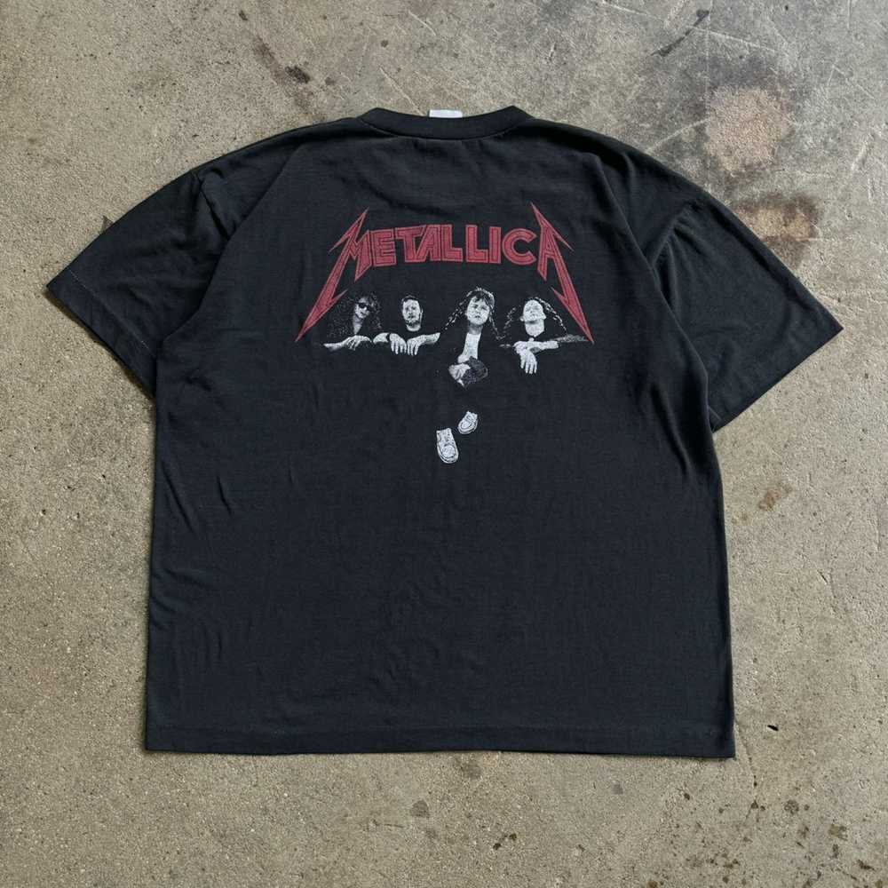 Band Tees × Metallica × Vintage Metallica “and ju… - image 5