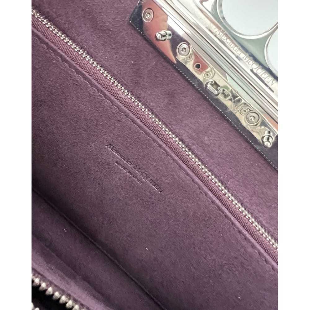 Alexander McQueen Knuckle leather clutch bag - image 4