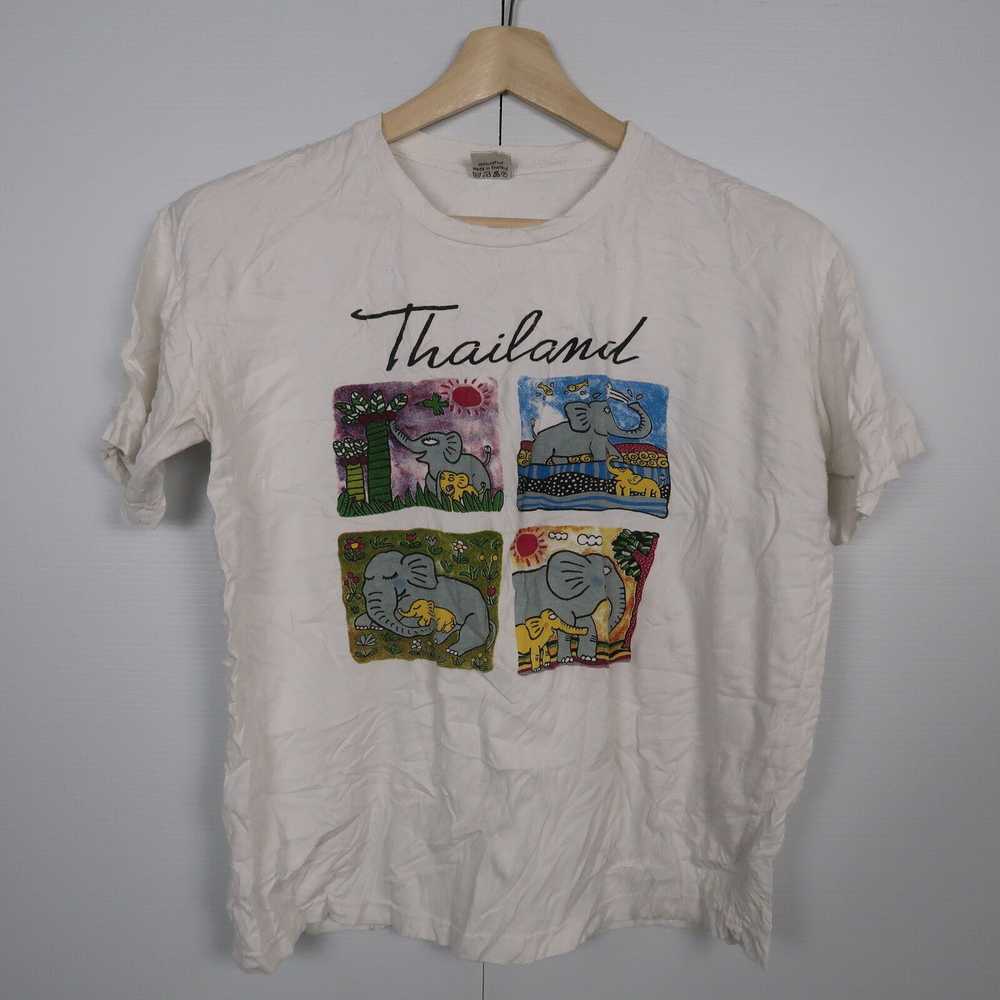 Vintage VINTAGE Thailand Adult T-Shirt Size M/L W… - image 1
