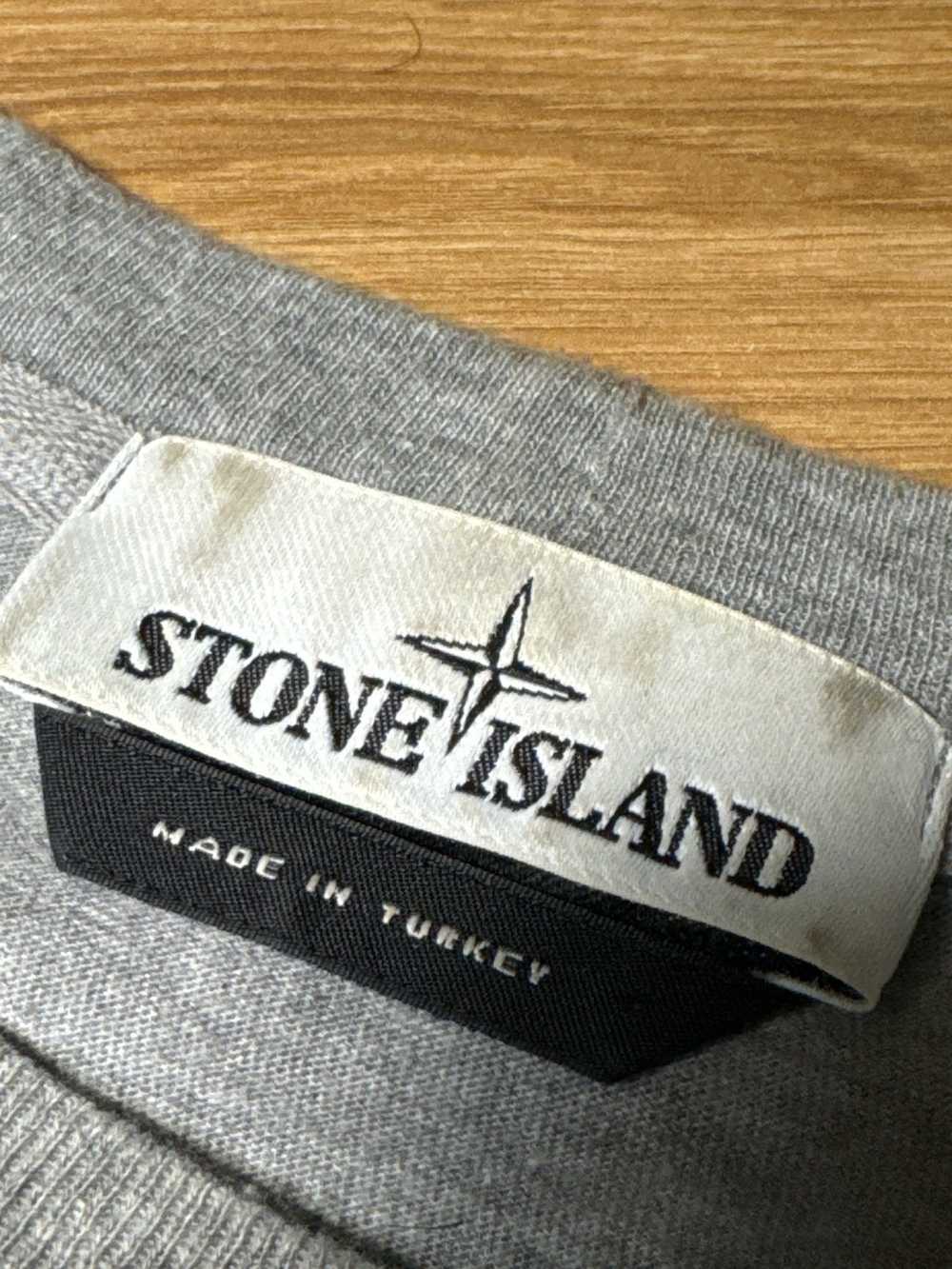 Stone Island Grey stone island long sleeve - image 2