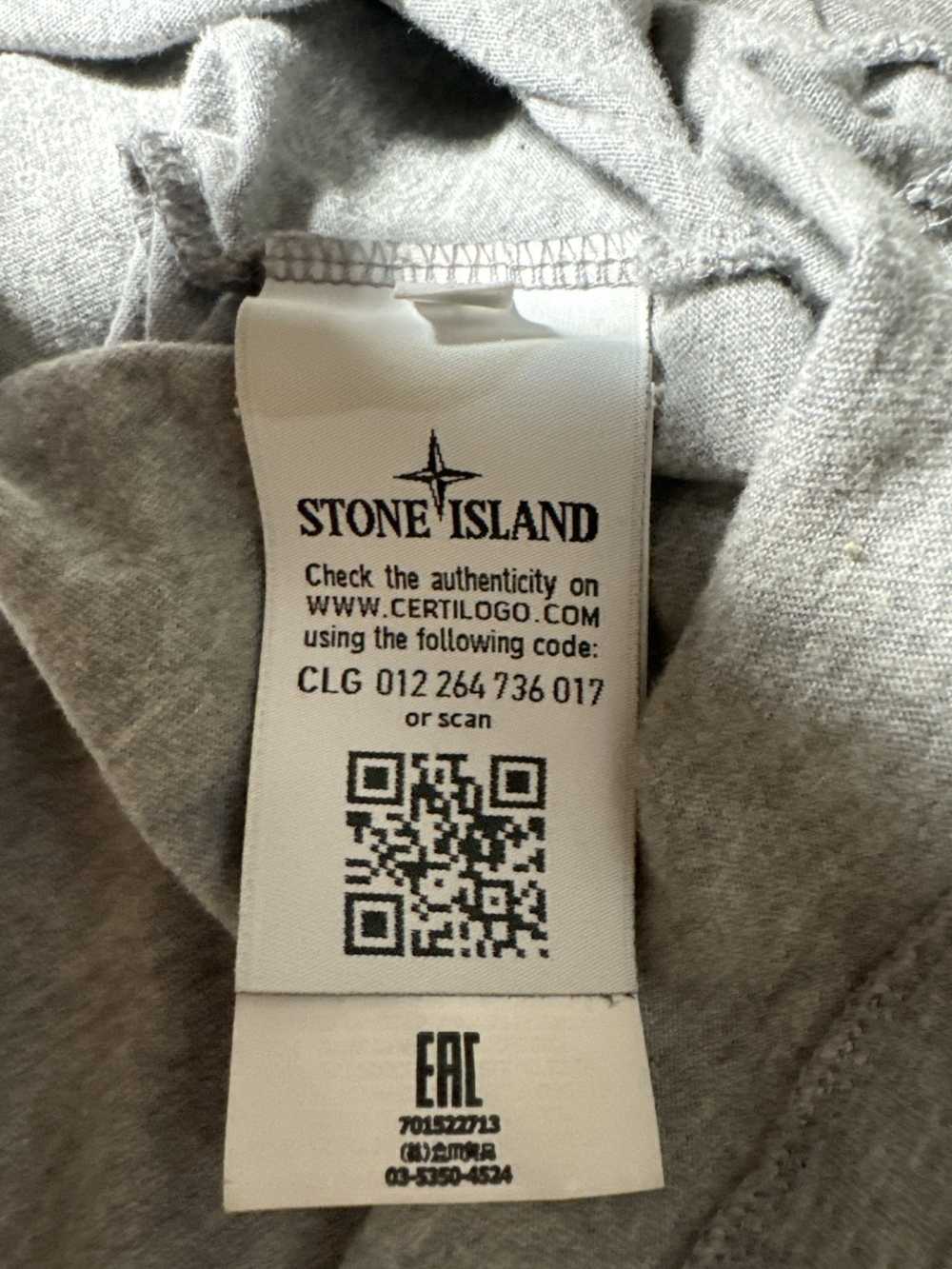 Stone Island Grey stone island long sleeve - image 5
