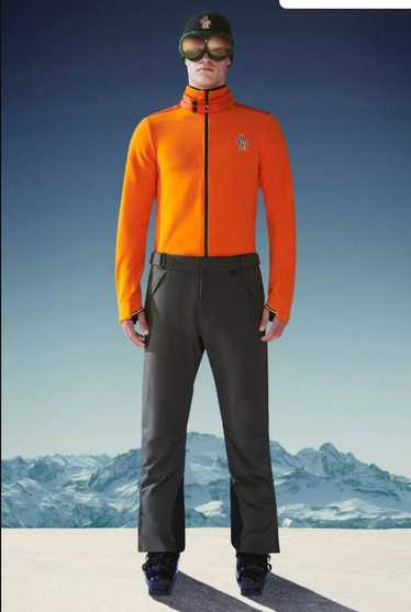 Moncler Grenoble Nylon Ski Pants in Black Men's Si