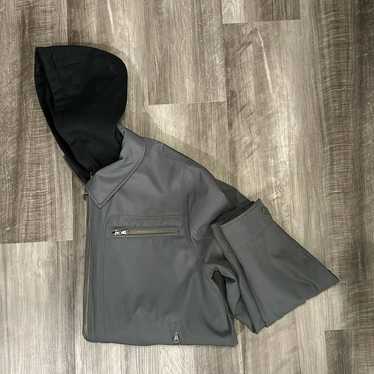 Wilsons Leather Wilsons Leather Hooded Lined Jacke