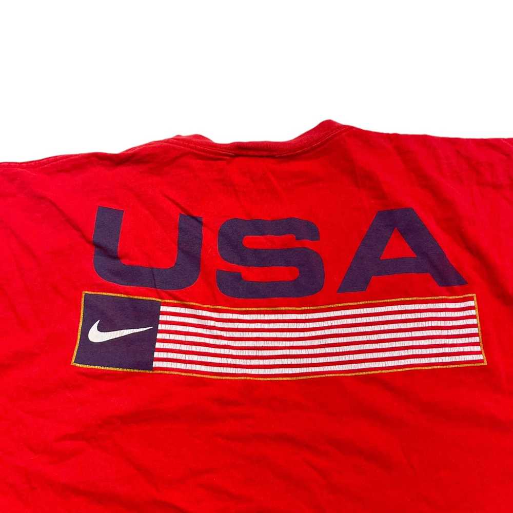 Made In Usa × Nike × Vintage Late 90s Nike USA Fl… - image 1