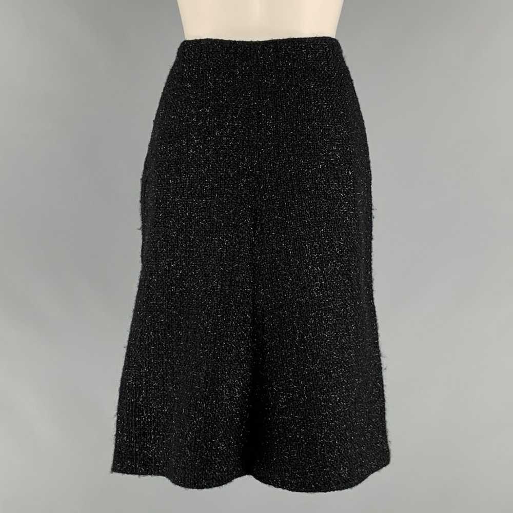 Other Black Shiny ALine Skirt - image 4