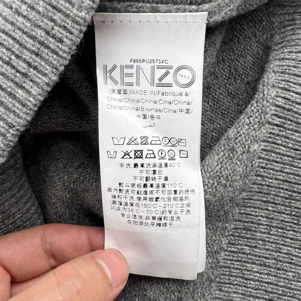 Kenzo Kenzo Embroidered Tiger Logo Knit Sweater - image 5