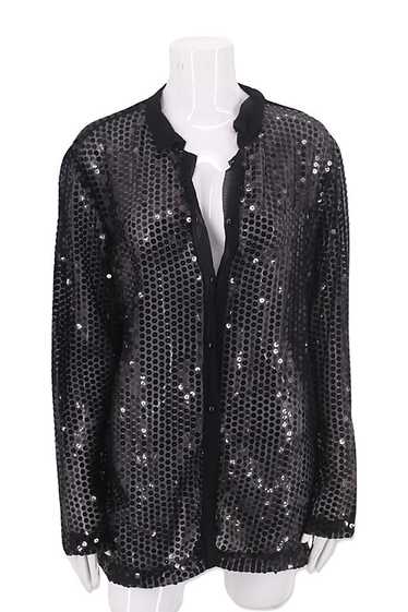 1990s Only Hearts Sequin Duster Blouse Selected By