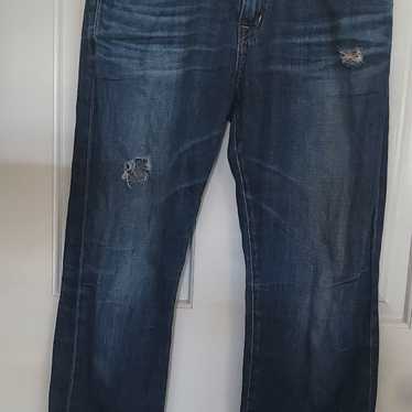 AG Adriano Goldstein Aged sz 28 Ex Boyfriend blue… - image 1