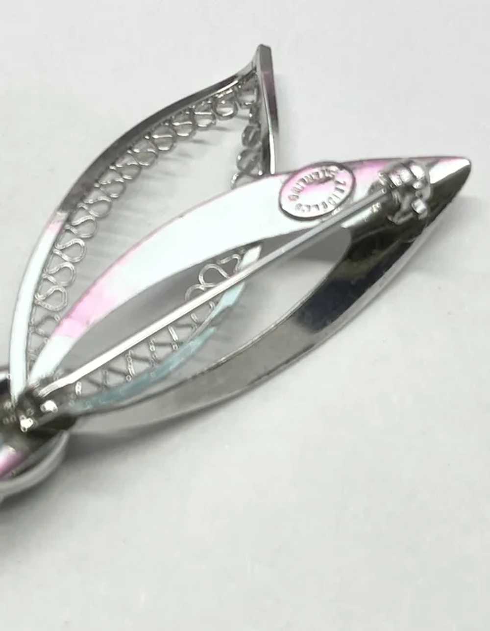 Vintage Zeidell's Sterling Silver Pin Brooch - image 4