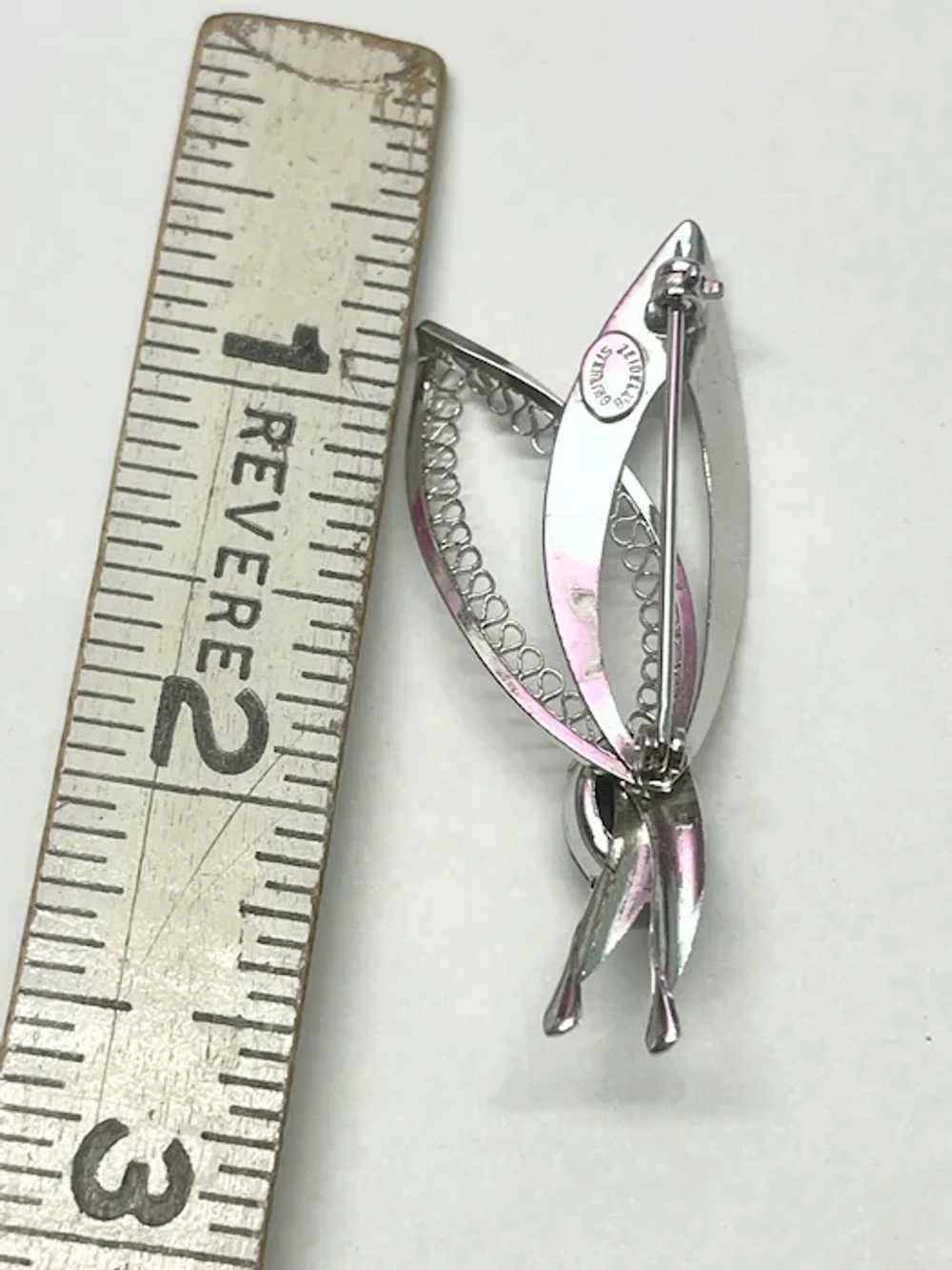 Vintage Zeidell's Sterling Silver Pin Brooch - image 5